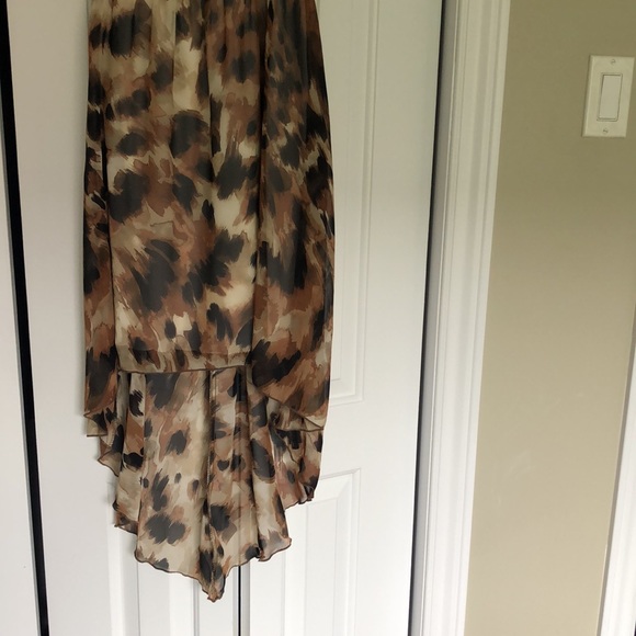 High low dress size 4 - animal print - Picture 6 of 8